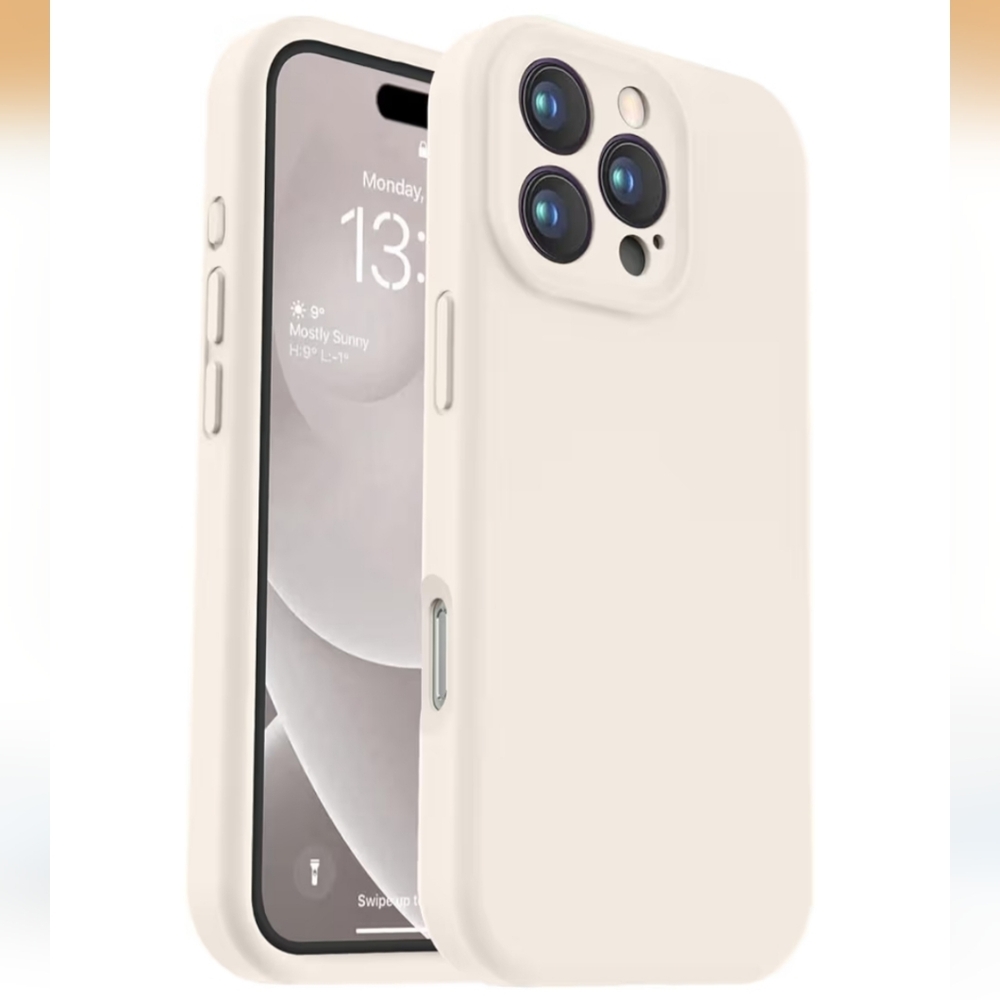 I16 Pro Premium Silicone Case (Stone) $5 Or FREE WITH BUNDLE PURCHASE